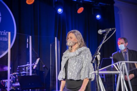 Koncert Noworoczny Miasta Wisła - Prezes PTTK oddział Wisła Izabela Rudzińska